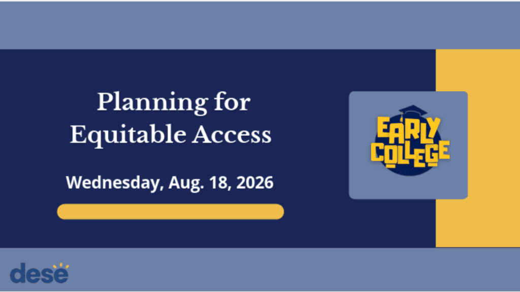 Introduction slide to professional learning on August 18, 2026